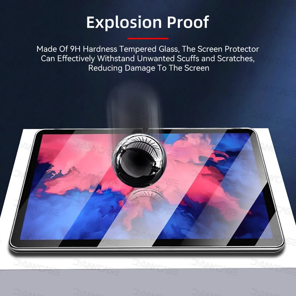 Filme de Vidro Temperado para Lenovo Tab P11 Tb-j606f m n Tela Temperada Xiao Xin Pad Mais 11 10.6 hd Clara Película Protetora - Imagem 6