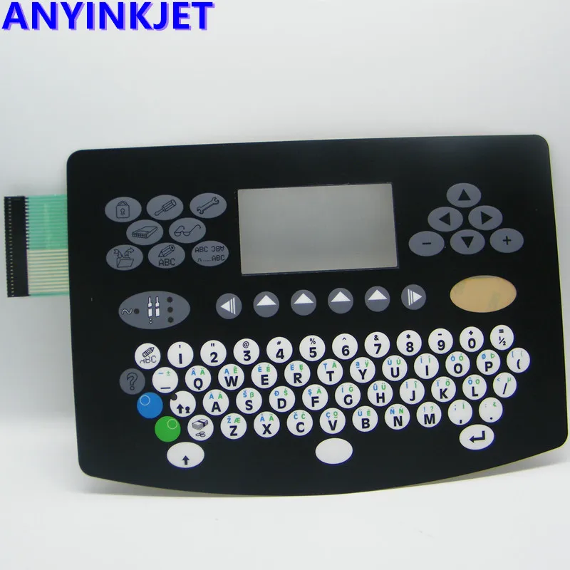 

for Domino A100 keypad assembly keyboard display 37726 long screen type for Domino A100 A200 A300 Inkjet Coding Printer