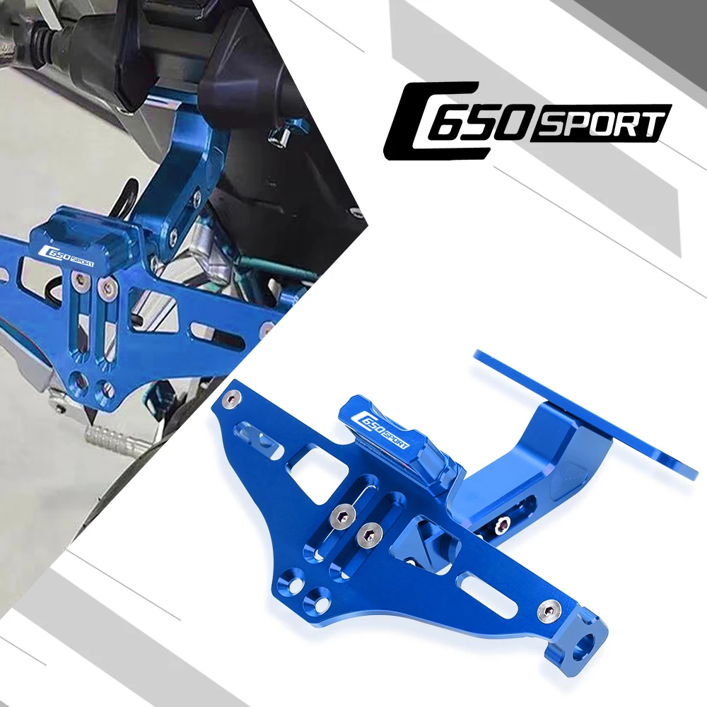 Per Bmw C 650 Sport Moto C 650 Sport Staffa Regolabile Supporto Targa Telaio Targa C650 Sport 2015 2016 2017