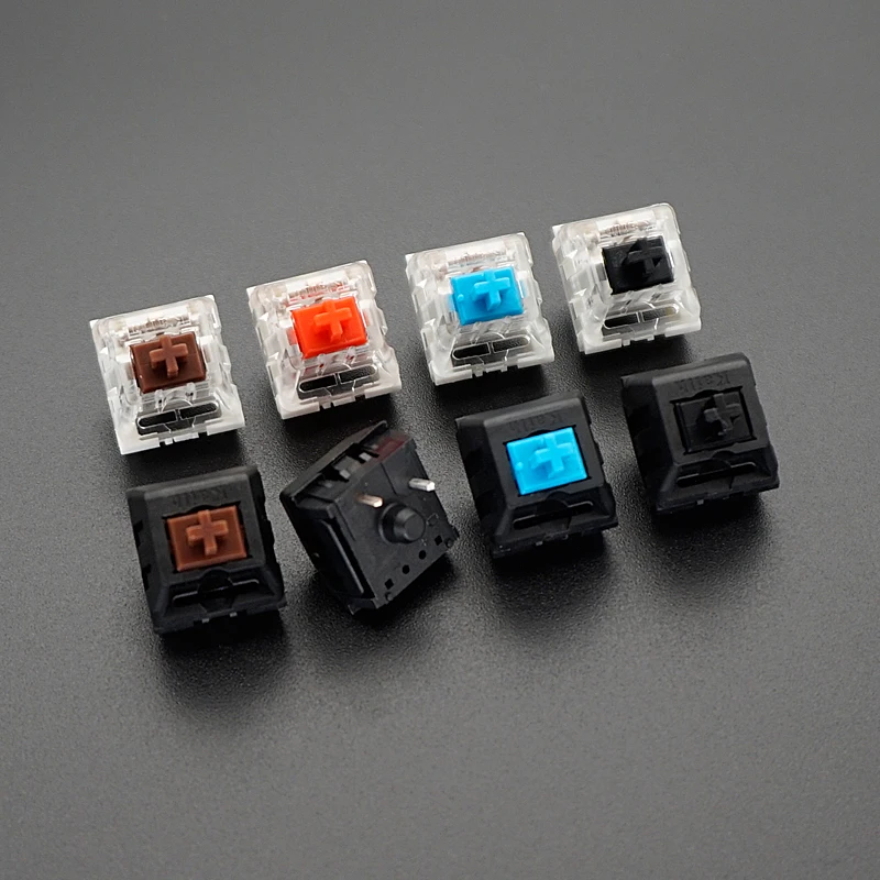 Kailh RGB SMD Dustproof Mechanical Keyboard Switches - Black, Red, Brown, Blue, White Options