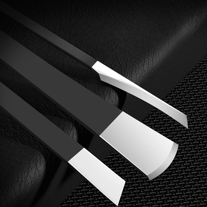 새로운 페디큐어 나이프 스테인레스 스틸 페디큐어 도구 큐티클 니퍼 전문 캘루 네일 트리밍 도구 다기능 발 관리 도구