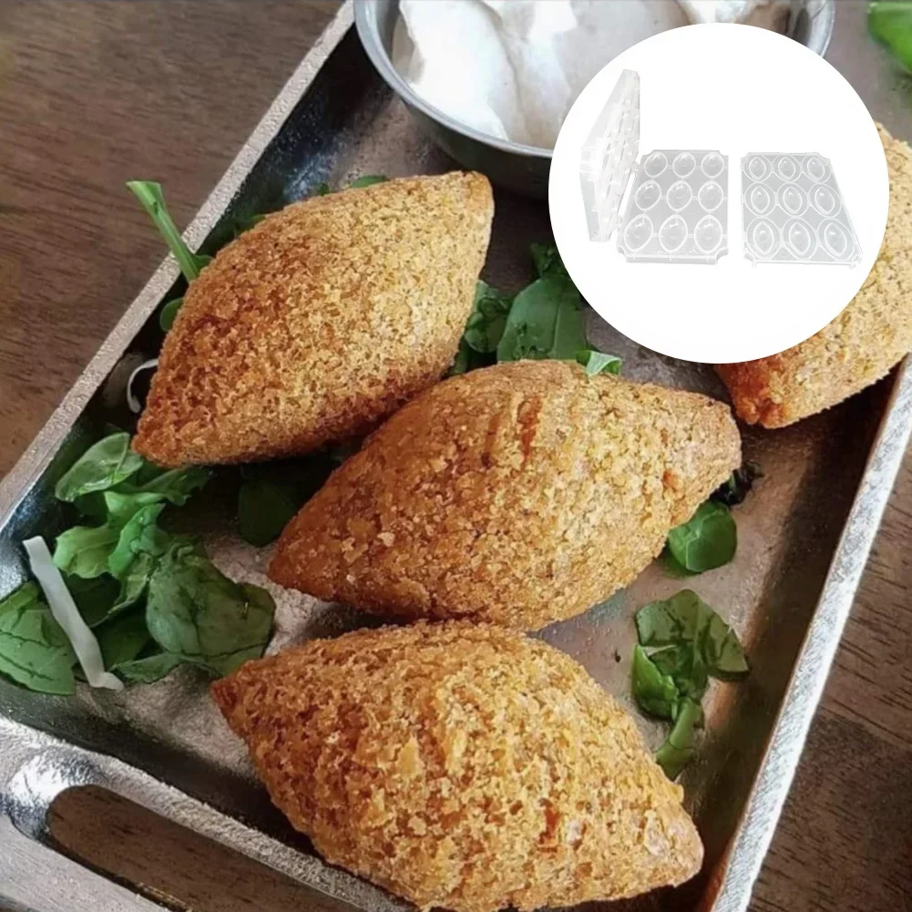 NEW Meatball Maker Manual Meatloaf Mold Maker 9 Holes Kibbeh Express Meatball Maker Meat Processor Cake Dessert Kitchen Tools