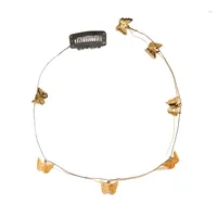 Faux Pearl Butterfly Star Hair Braid Accessories for Women Minimalist Elegant Instagram Style Hair Jewelry 5