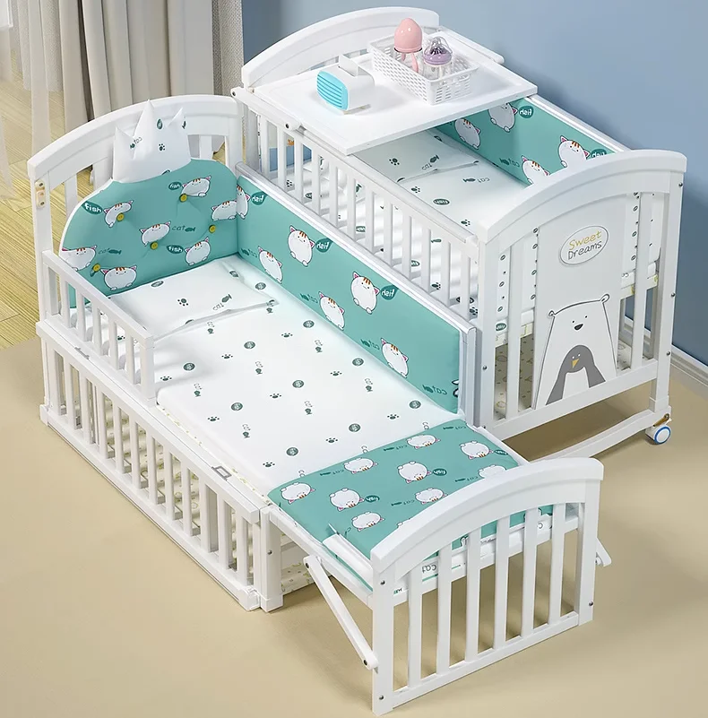 5-in-1 Baby Crib Set 6
