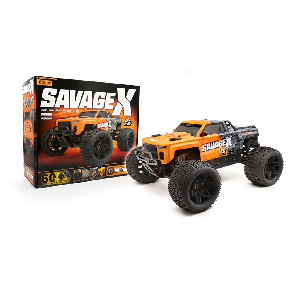 HPI RACING 160101 SAVAGE X FLUX V2 GT-6 RTR 4WD 1/8 RC Electric