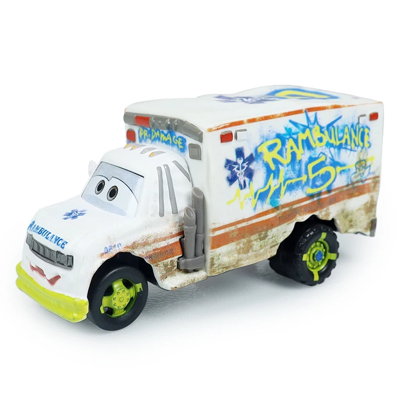 Demolition Derby Toy Car Collection - Dr. Damage, Arvy Motorhome, and Miss Fritter