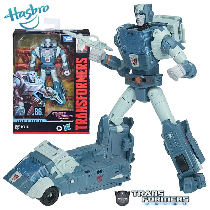 Y Original Transformers Toys Studio Series 86-02 Classe Deluxe The Movie 1986 Kup Action Figure Toys Collezione Regalo