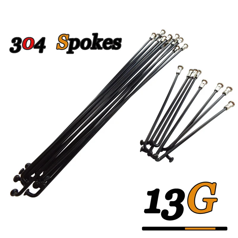 13G/122/124/139/178/181/228/230/248/250/255MM Bicycle Spokes & Nipples Stainless Steel Electric E-Bike Cycle DELT 5 Pcs bicycle spokes,bike spokes nipples