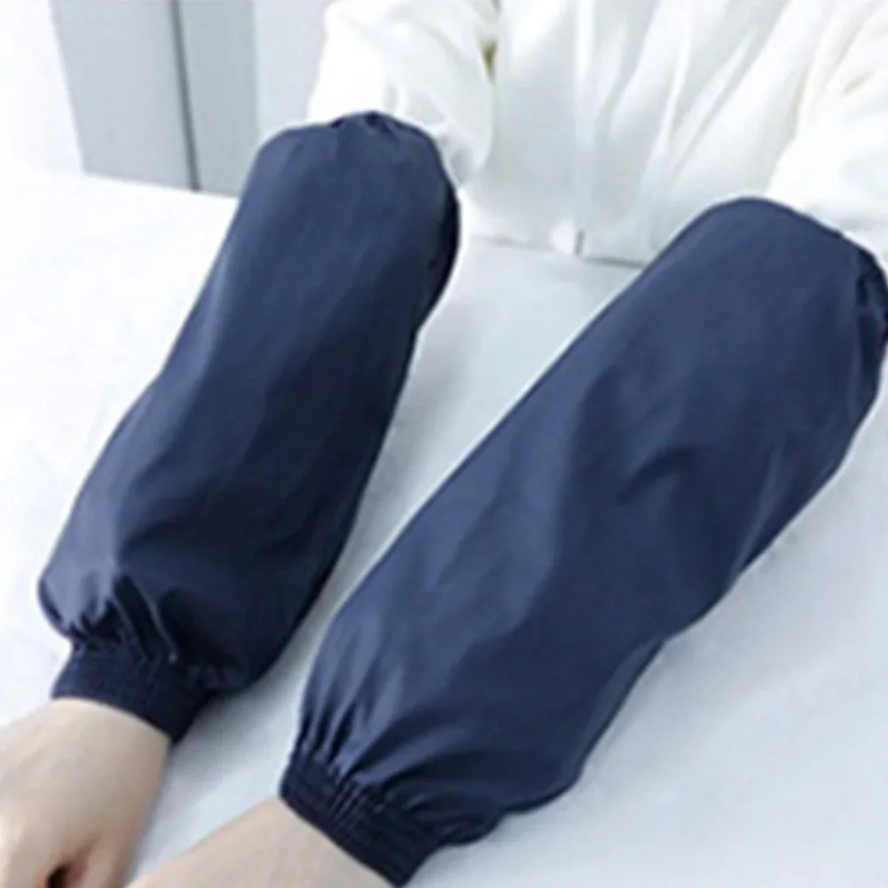 오버 슬리브 커버 오일 방수 탄성 커프스, 손목 팔꿈치 오일 방지 실용적인 주방 다이닝 액세서리