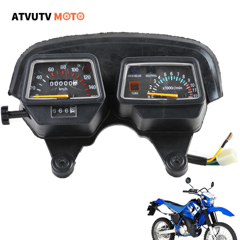 Tachimetro Moto Contagiri Misuratore Digitale Strumento Per Yamaha Enduro Dt125 Dt125R 125 125R
