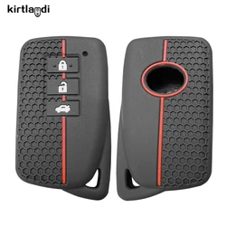 Enhanced Silicone Key Cover for Lexus - Premium Car Key Protector Accessory (Black (new))