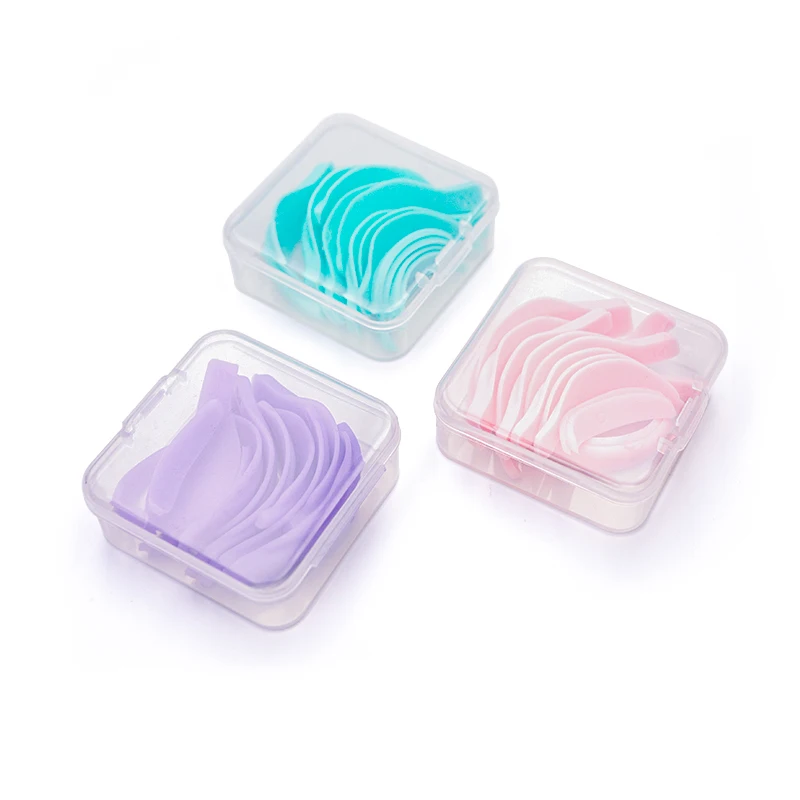 Eyelash Curler 4/5/7 Pairs Silicone Eyelash Perm Pad Lashes Lifting Kit Rods Shield Recycling 3D Makeup Tools