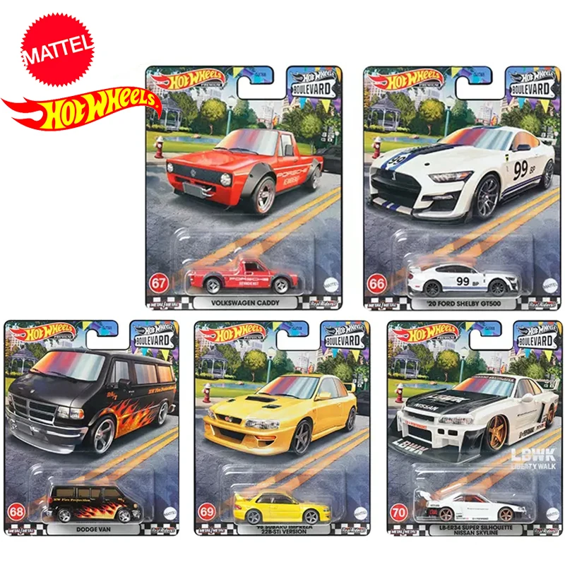 Hot Wheels Coffret 5 Véhicules Let's Race Véhicules | Mattel