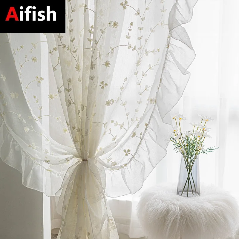 HALOGAMP Tende Finestre Tende Trasparenti In Tulle Di Fiori Rosa Per Soggiorno Camera Da Letto Elegante Finestra Voile Peonia Voile Fiori Viola ,Giallo,L160*H250Cm