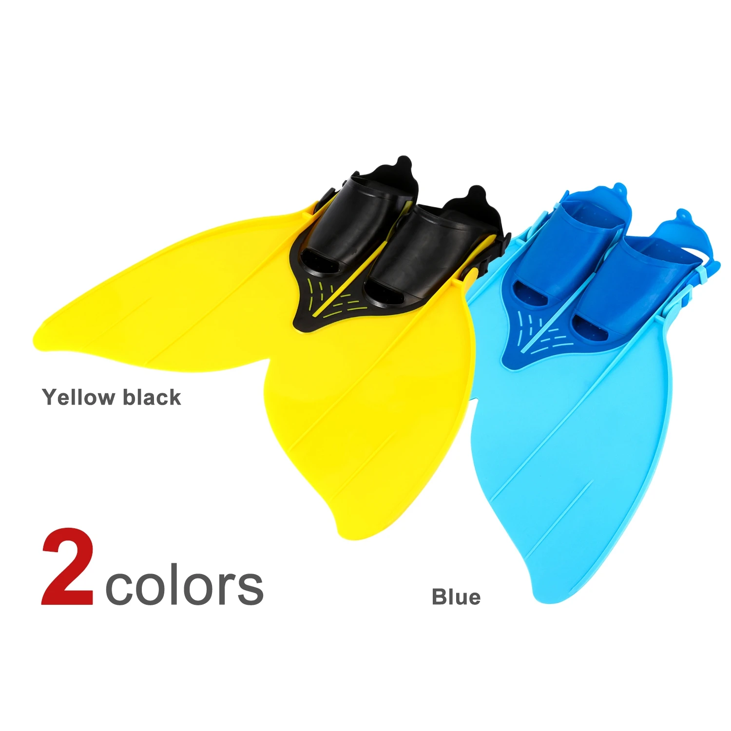 Diving Fin Diving Foot Flipper Monofin Swim Fin Youth Children Girl Boy Diving Mermaids Tails Monofin Flippers Swimming Costume