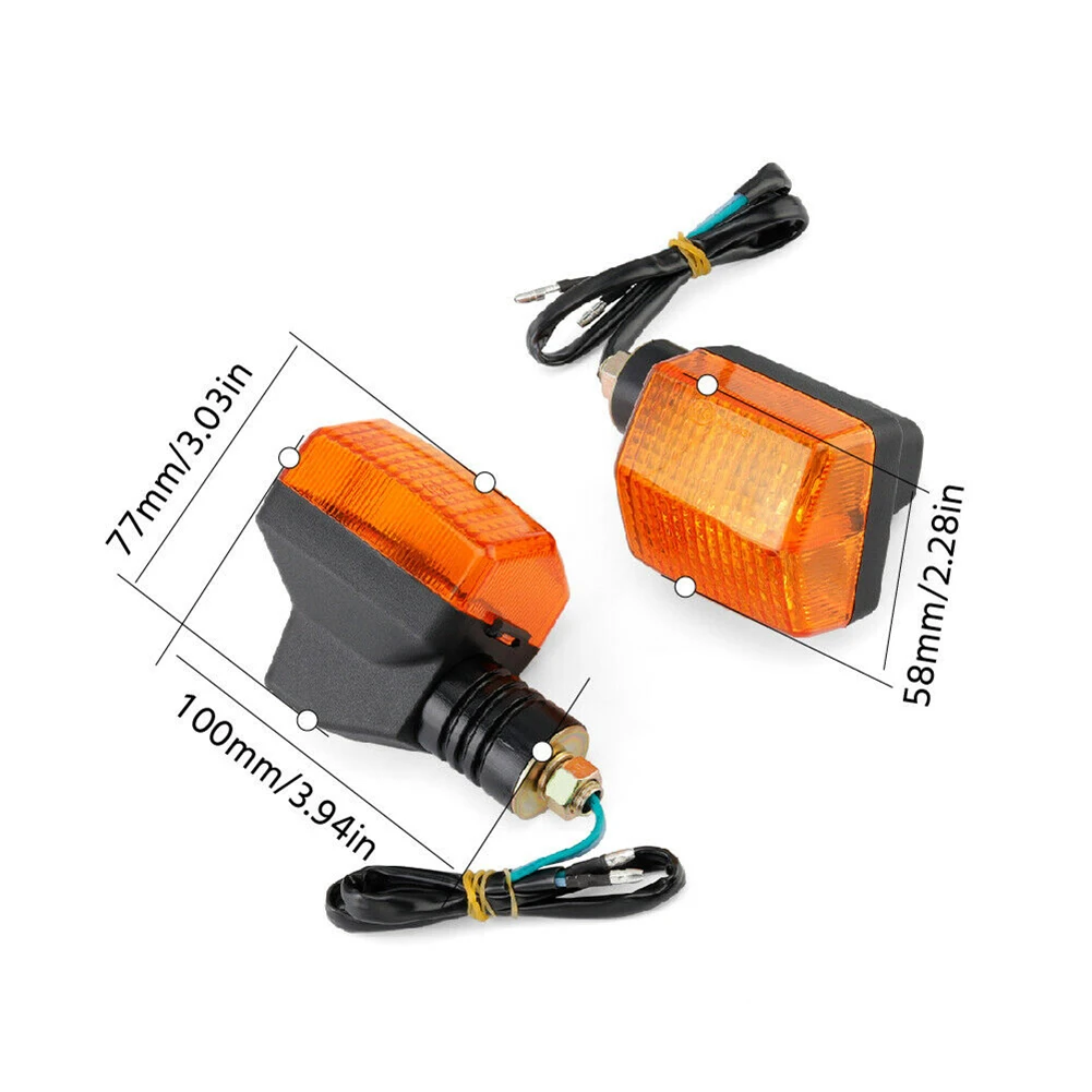 

Motorcycle Turn Signal Light ABS / Acrylic Front / Rear Indicator Light Modification Convenient Durable High Quality