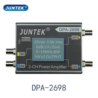 JUNTEK DPA-2698 High Power Dual Channel DDS Function Signal Generator Power Amplifier DC Power Amplifier 10MHz 1