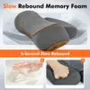 Electric Neck Massager Cervical Pillow Hot Compress Neck Stretch Heating Vibration Neck Shoulder Massage Pillow Back Traction 4