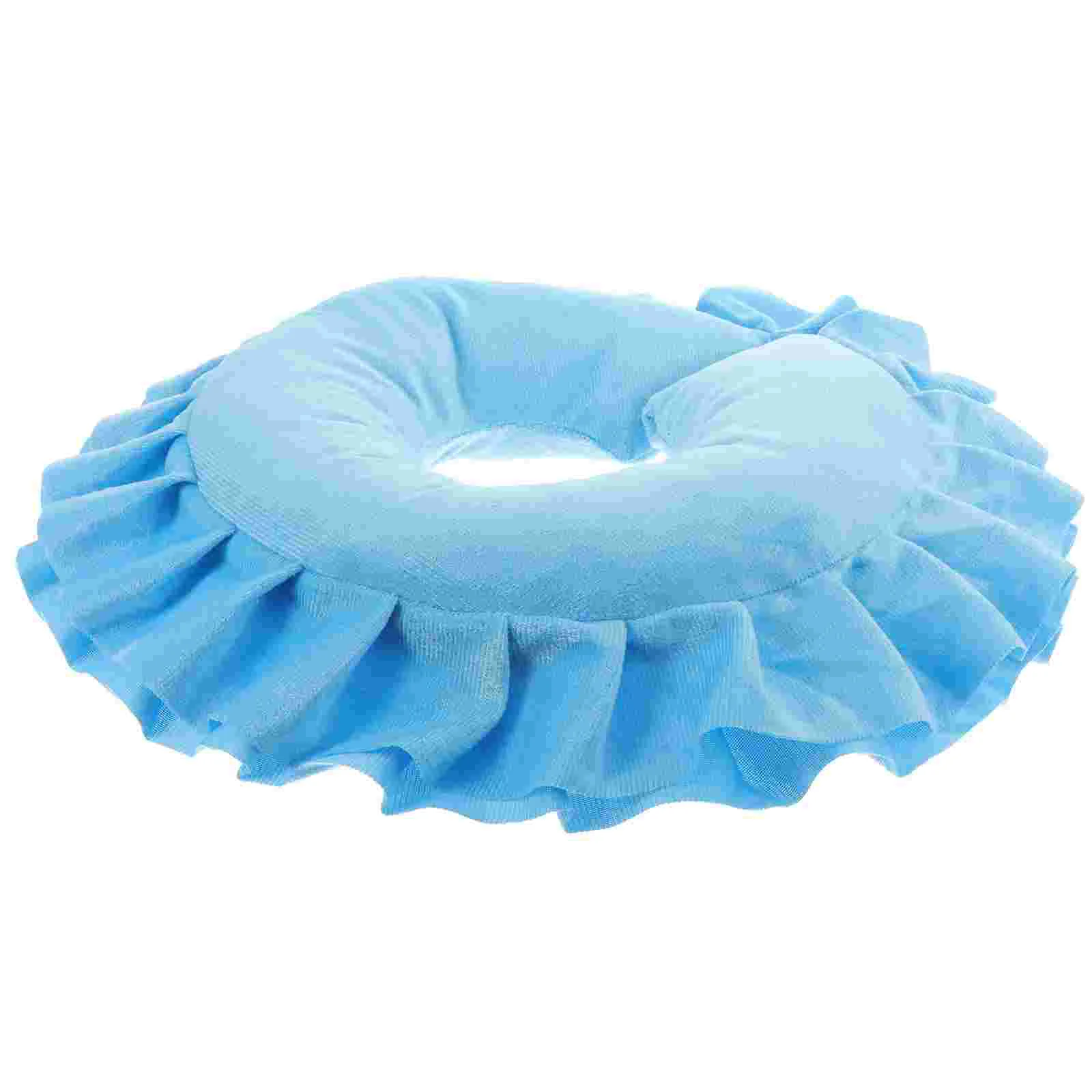 

Beauty Massage Bed Pillow U-shaped Face Body Cervical Spine Comfortable Removable and Washable Salon Lying (sky Blue)