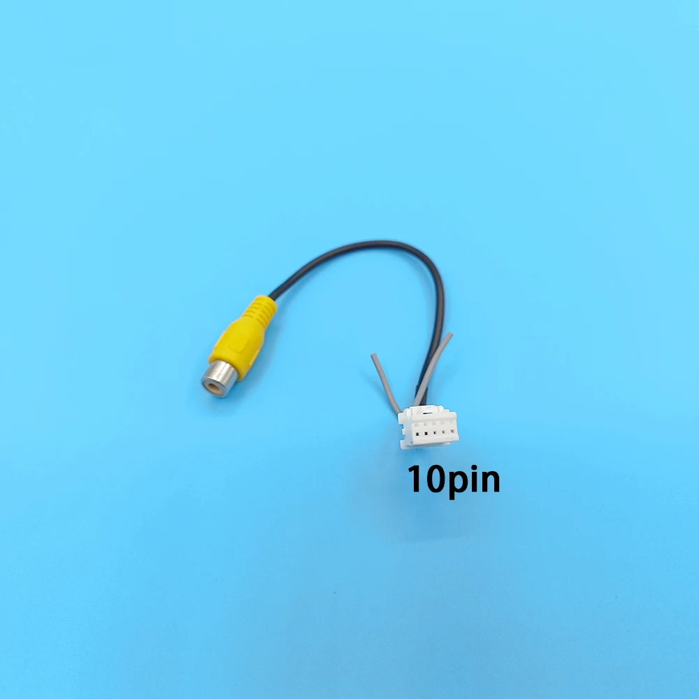 Innovative Practical Android Radio Car Accessories Universal 10 Pin Camera Video Input Cable Adapter Wiring Connector