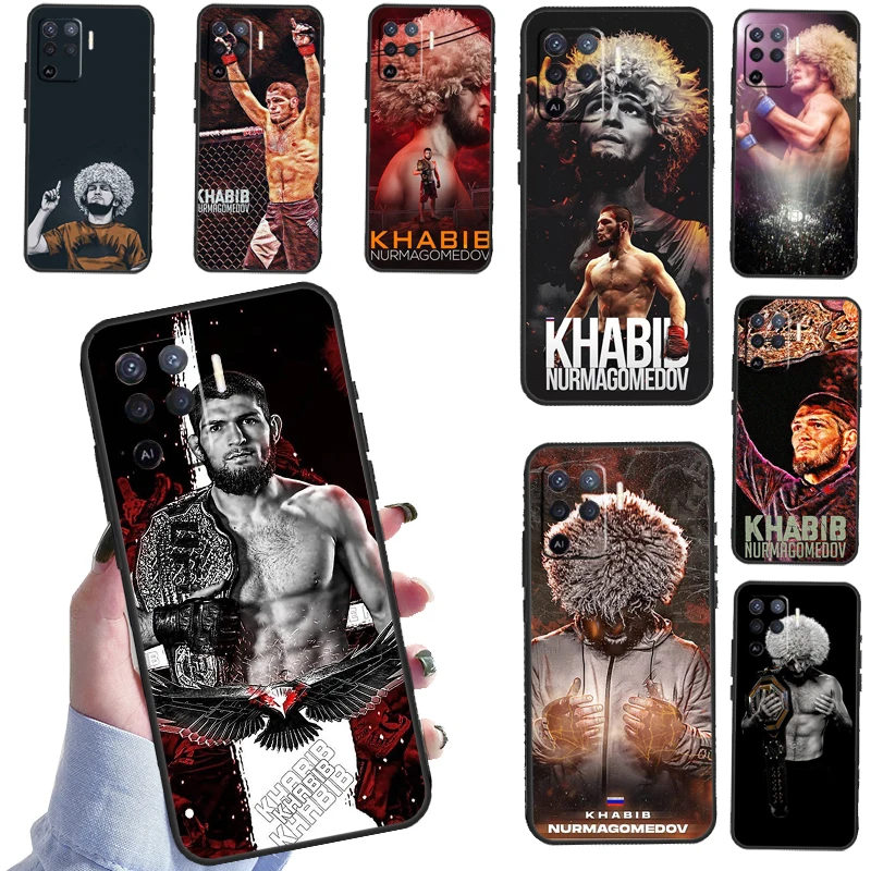 Khabib Nurmagomedov Per Oppo A31 A53 2020 A5 A9 A53S Custodia Per Oppo A52 A72 A54 A74 A94 A15 A83 A91 A93