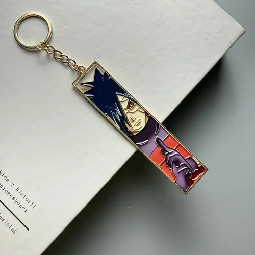 Anime Metal Hollow Out Keychains Bookmark Cute Jet Manga Fashion Bag Key Tag Jewelry Accessory Key Ring Holder Gift Anime - Image 20