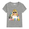 Hot Sale Little Swifty Kids T-Shirt Print Kids T shirt Cute Girls Summer Tops Baby Boys Clothes Children Short Sleeve T-shirt 2