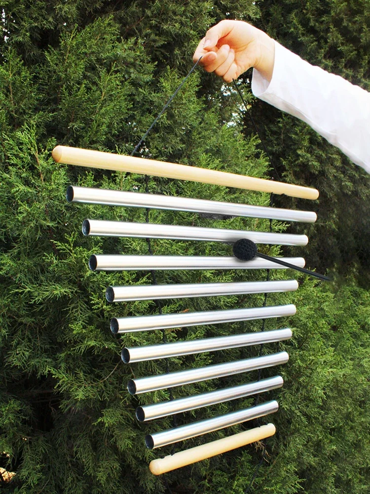 Handheld Wind Chime Sound Healing Bells Meditation Professional Percussion Instruments Tibetan Outdoor Landscape Wind Chimes meditation chimes