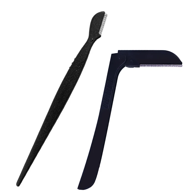 Eyebrow Trimmer Set 3 Pcs Portable Blades Shaver Knife Hair Remover Makeup Profiler Tools