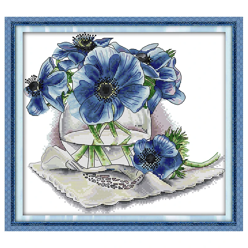 ZZ1441 DIY Homefun Cross Stitch Kit Packages Counted Cross-Stitching Kits  New Pattern NOT PRINTED Cross