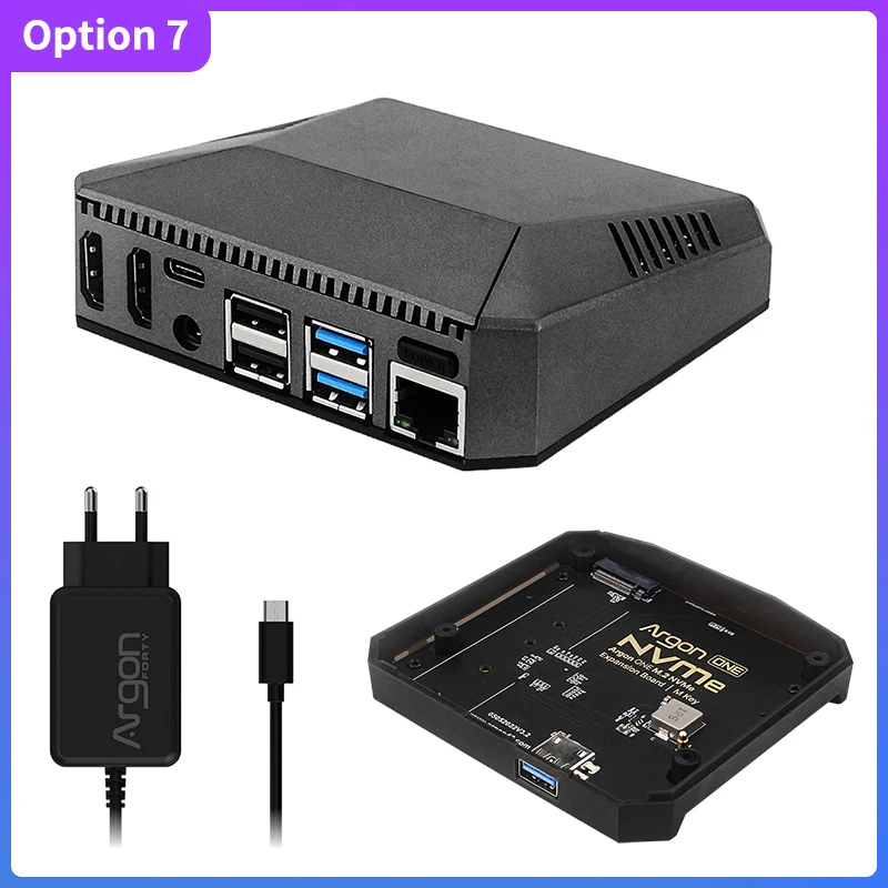 Raspberry Pi 4 B 8GB & Argon M.2 SSD ケース Argon ONE M.2 Case for Raspberry Pi 4 – Argon 40