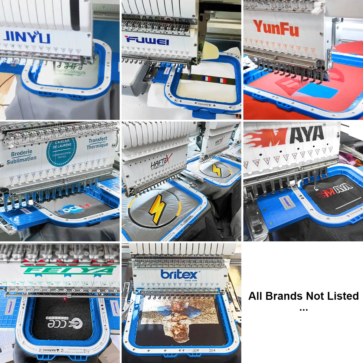 Magnetic hoops for Holiauma HO1501N 1502H 1504H 1508H embroidery machines Mighty Magnetic Hoop Master for embroidery Hoops