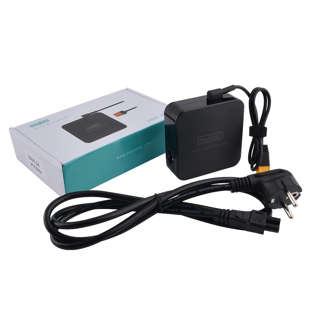 ToolKitRC ADP100 100W 20V Alimentation XT60 pour Chargeur Drone