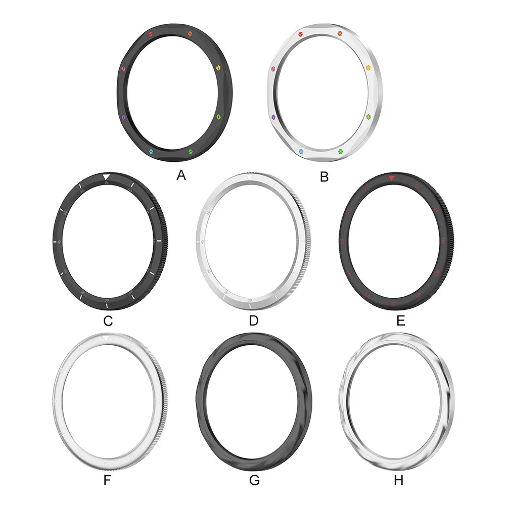 Metal Bezel Watch Case Strap Cover Tempered Glass Film Metal Watch Bezel for Xiaomi Watch S4/S3 for Xiaomi Watch S4 ESIM/S3 ESIM