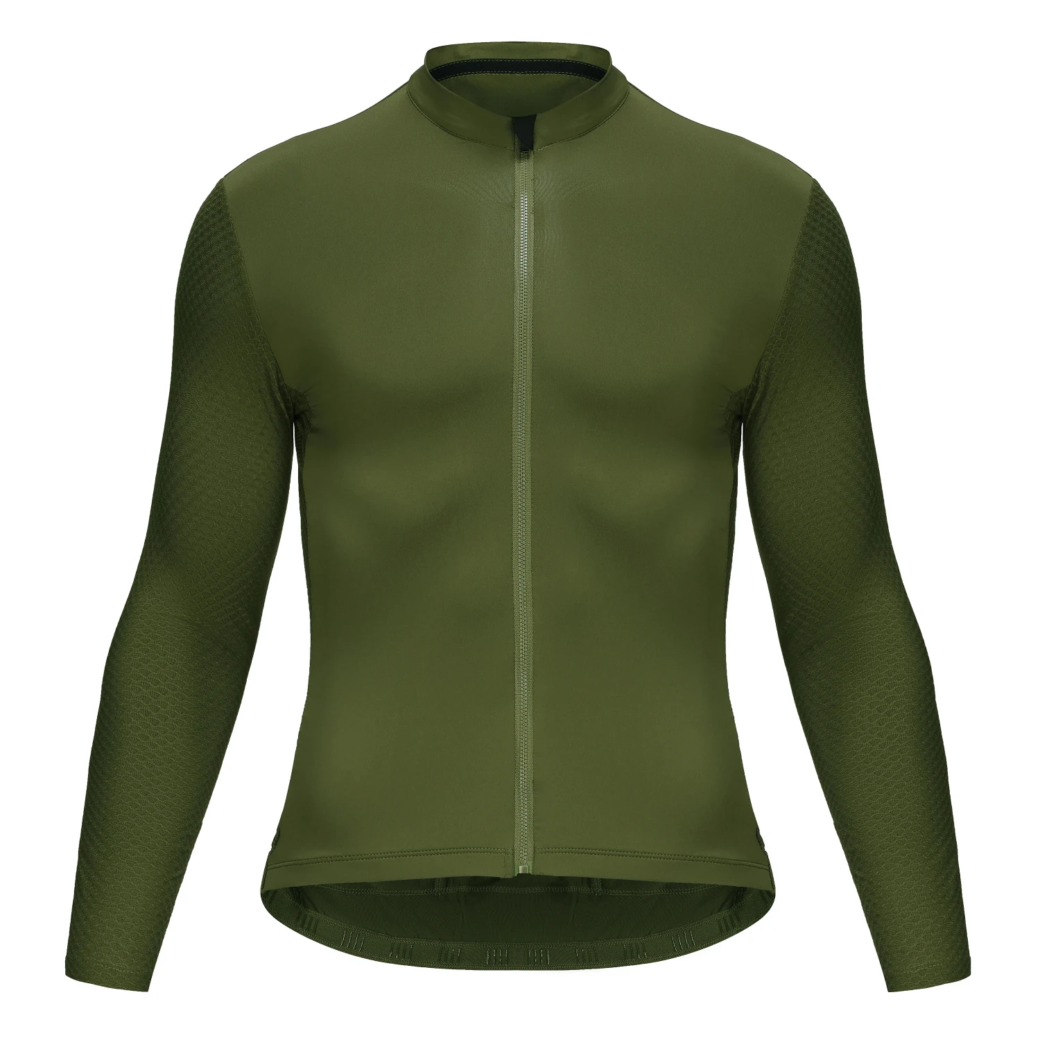New Experience the Enhanced Ride with These Top Quality Men's Long Sleeve Cycling Jersey Tops-Comfortable and Breathable for I