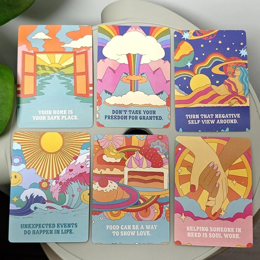 Cards for Daily Gratitude: Be Thankful Everyday A 40-card Deck 10.4*7.3cm To Create A Habit of Thankfulness 6