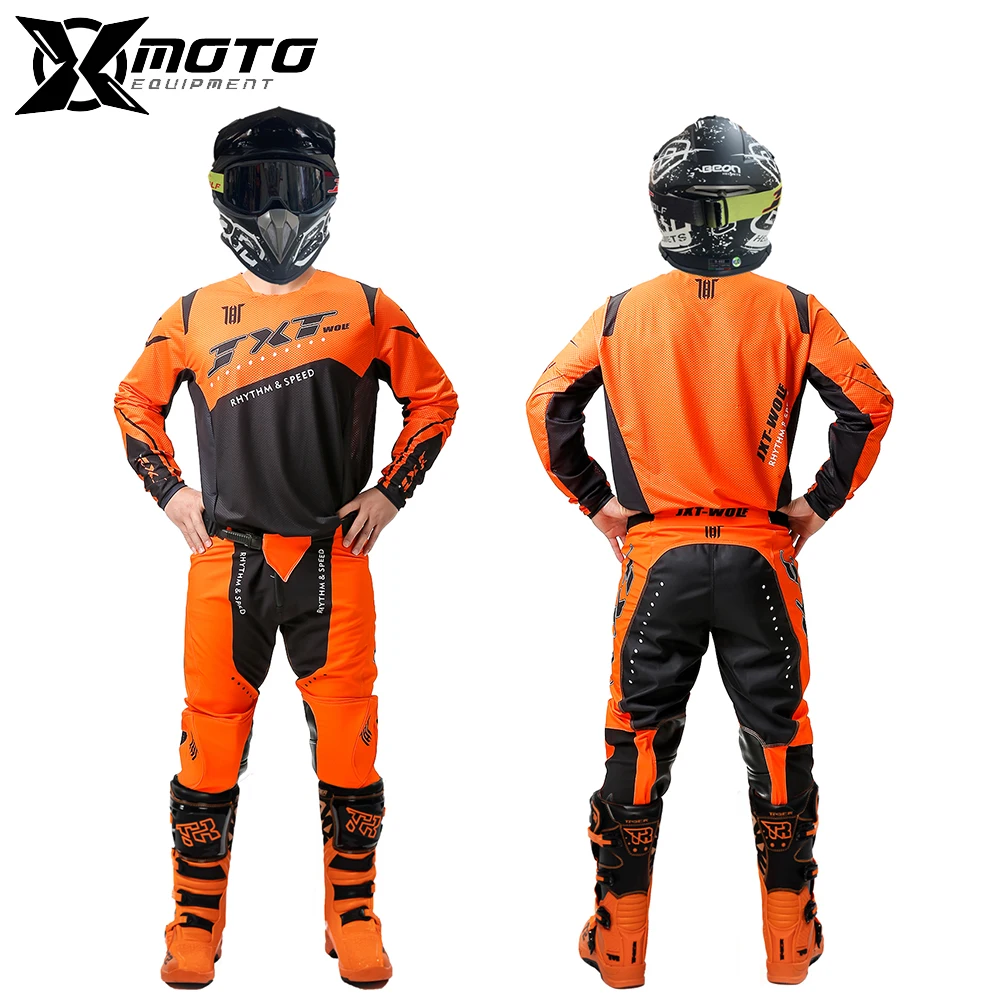 Motorrad fahren Offroad-Schutz kleidung Reiten Motorrad Set neue Offroad-Mountainbike schnell trocknen Anzug