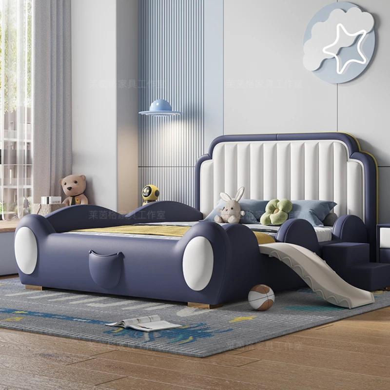 

Modern Childrens Bed Nordic European Pretty Living Room Frame Beds Kids Luxury Princess Cama Matrimonial Bedroom Furniture