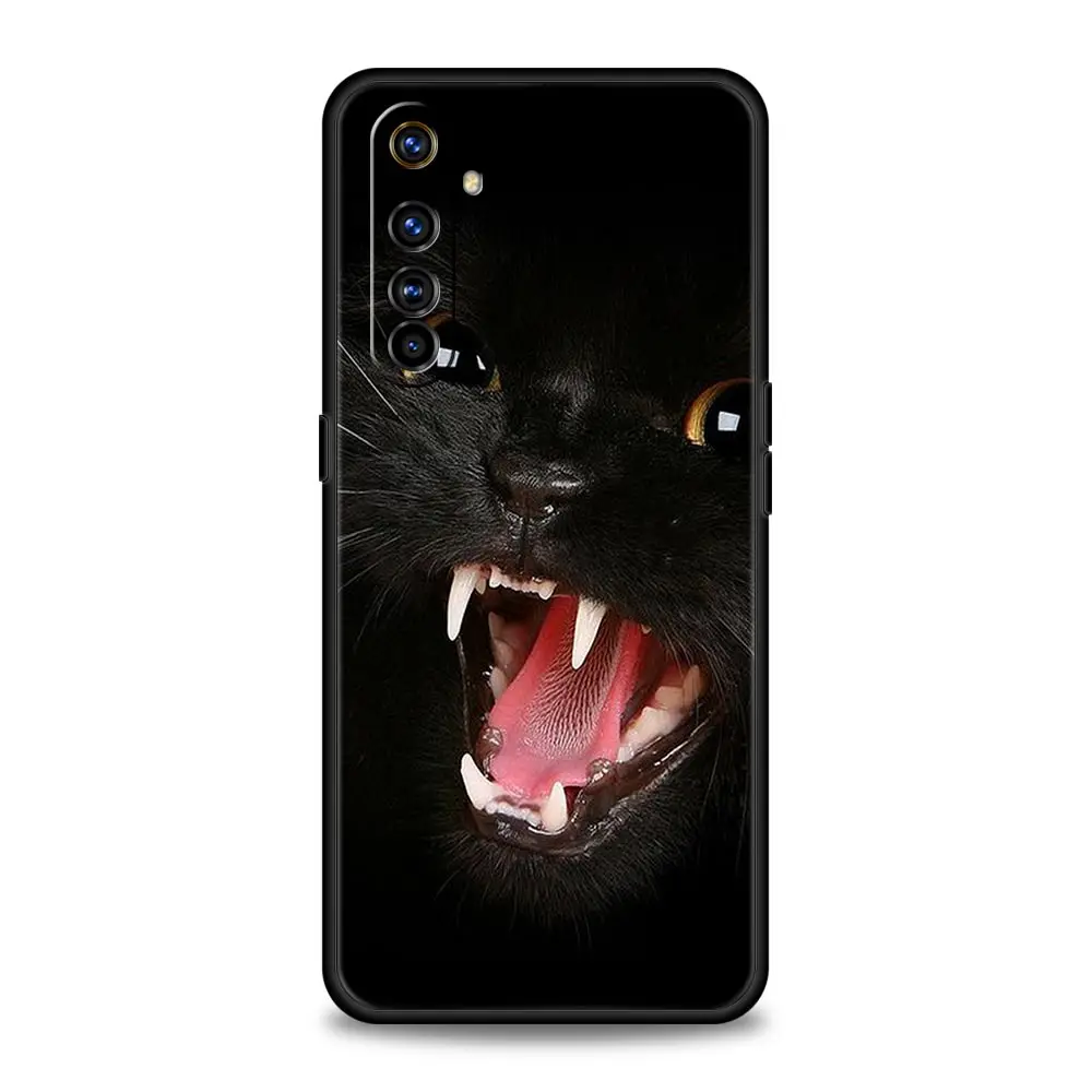 Black Cat Staring Eye Phone Case Cover - Sleek and Stylish Protection