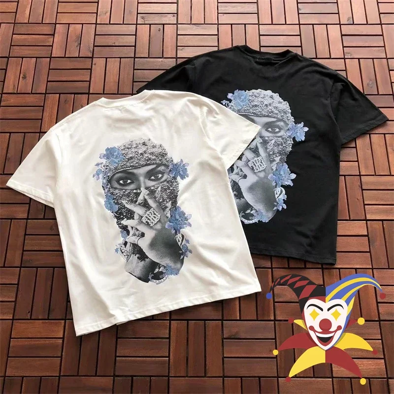 

IH NOM UH NIT PARIS Pearl Mask T Shirt Men Women 1:1 Best Quality T-Shirts Casual Tops Tee