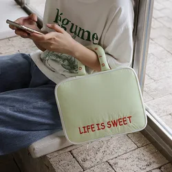 Chic Tablet and Laptop Inner Case Bag - Stylish Handbag for iPad9.7 - 11inch (Green)