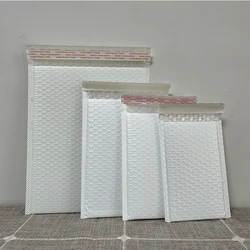 Bulk Pack of 50 Pink Bubble Padded Envelopes for Secure Shipping and Gift Packaging (White)