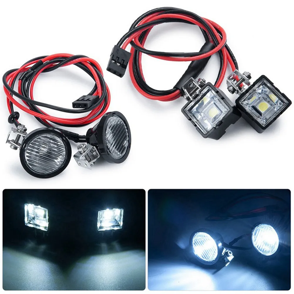 RC Car LED Lights Kit Front & Rear Light Lamp Taillight Headlight