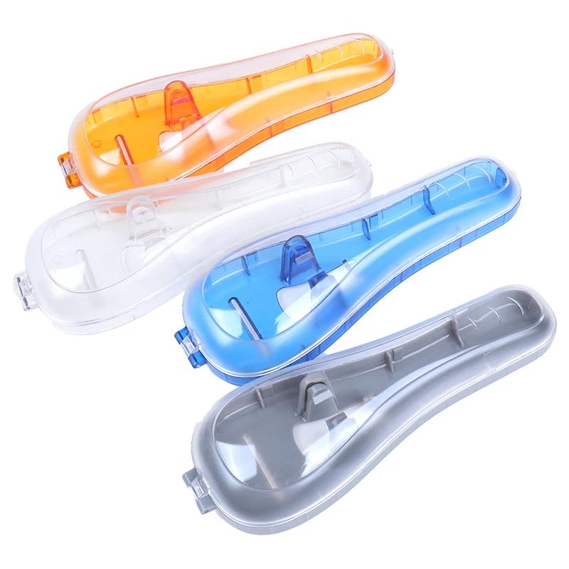 Portable Men's Razor Blades Holder Box Portable Travel Shaver Holder Box Case Shaving Machine 1 PCS razor holder,razor storage box,shaver charger holder