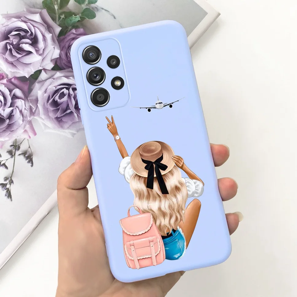For Samsung Galaxy A23 5G Case Cartoon Animal Butterfly Print Soft TPU Silicone Phone Covers For Samsung Galaxy A23 4G Fundas
