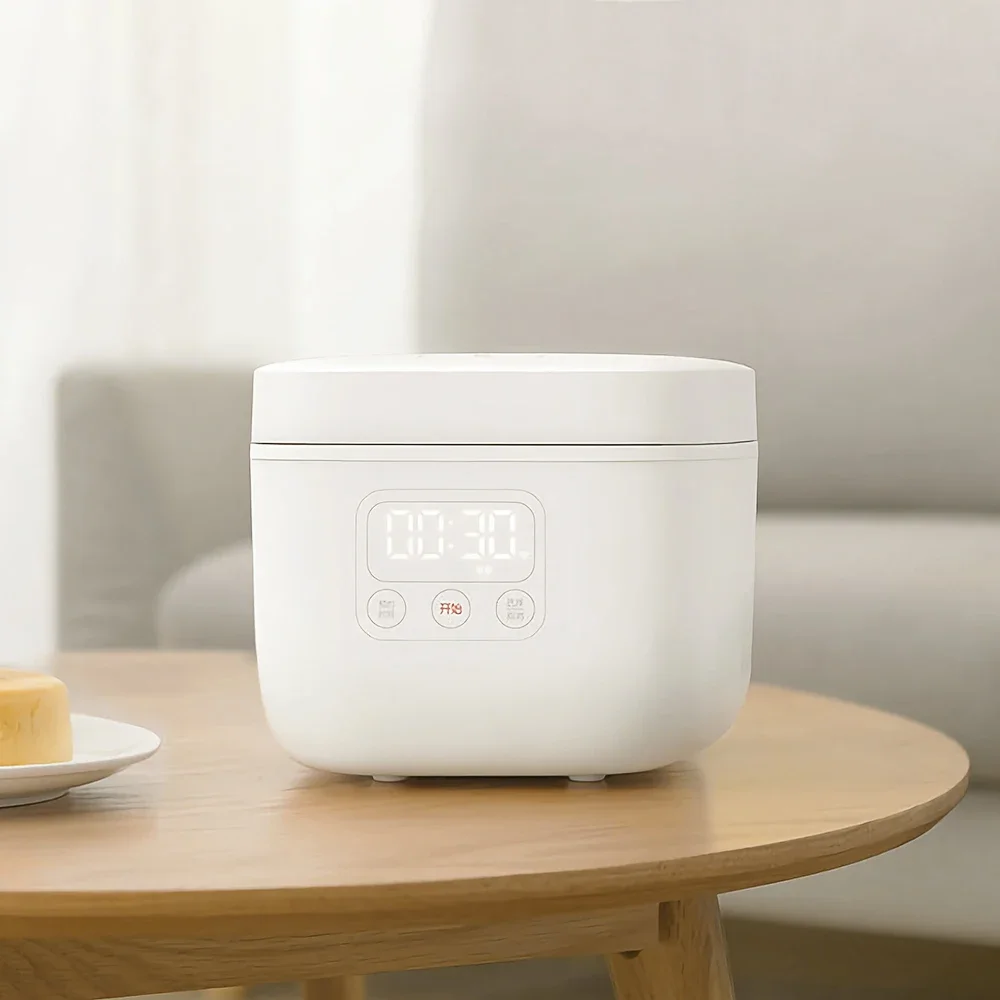 XIAOMI MIJIA Mini Electric Rice Cooker 1.6L Intelligent Automatic Household Kitchen Cooker for 1-2 Person Wifi Connect to APP