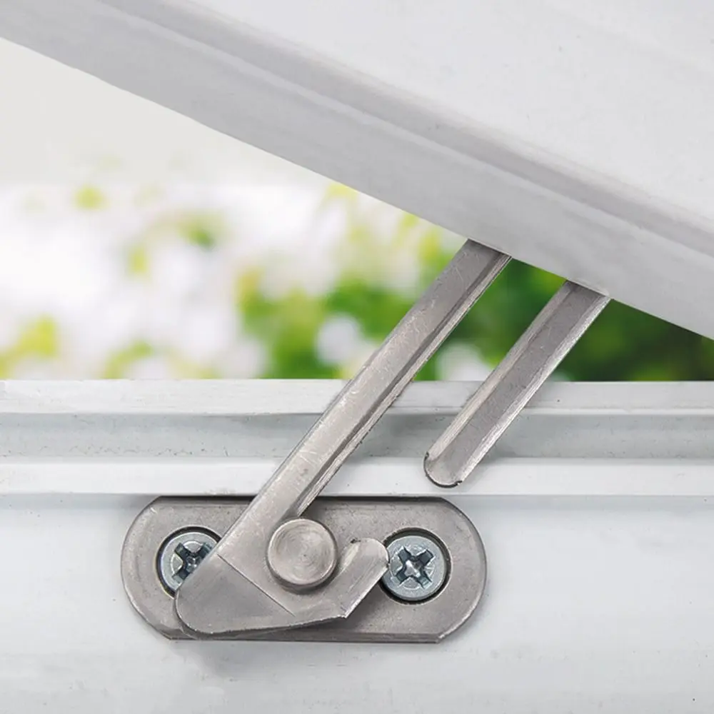 Window Lock Latches Protection Limiter Locator Adjustable Support Cabinet Hardware