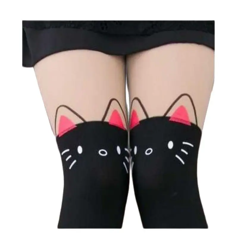 Kids Cute Pantyhose tight for girls Lovely Bunny Velvet Stockings Cartoon Patchwork Kids tight leg girls tights kids pantyhose