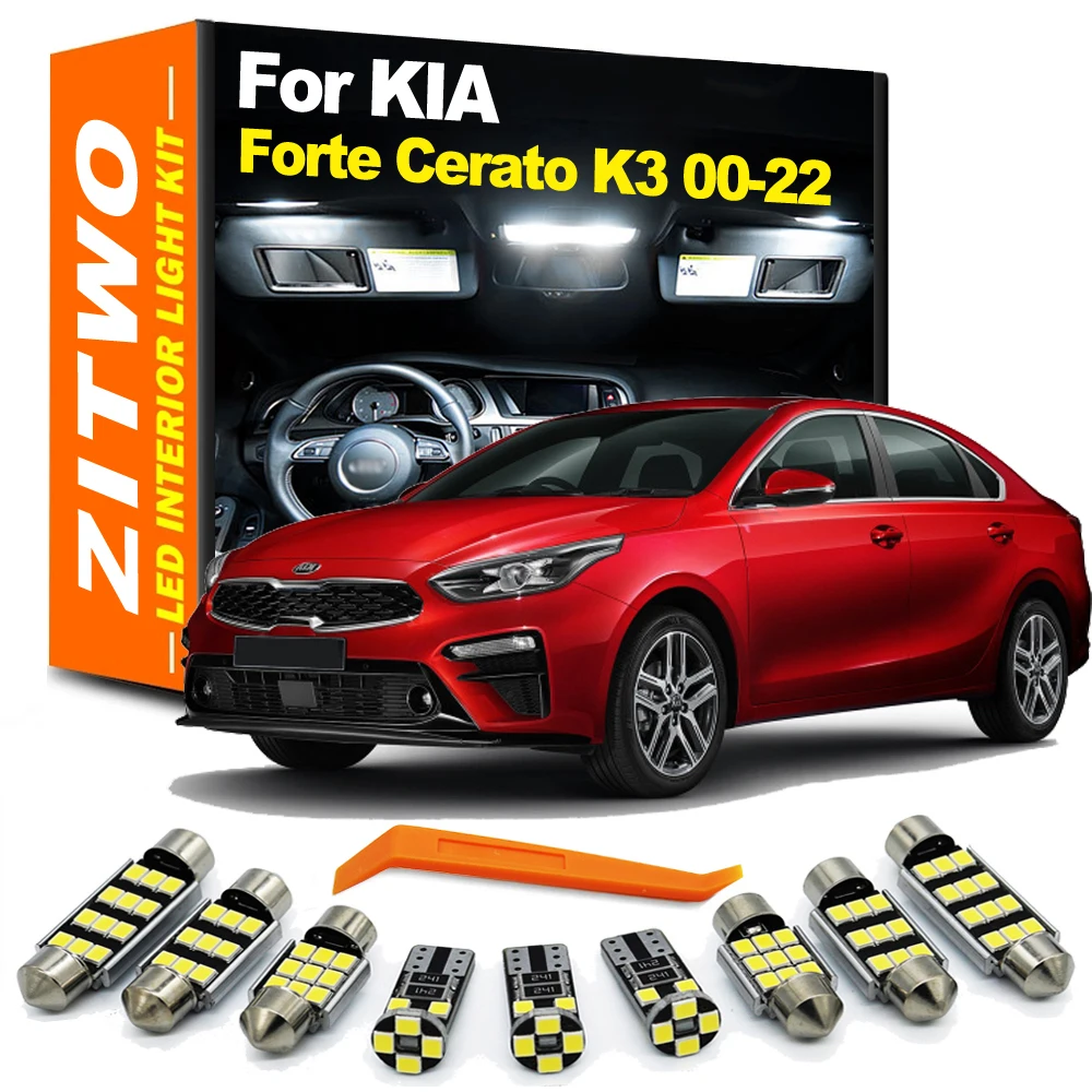 ZITWOLEDInteriorLightLicensePlateBulbKitForKiaCeratoForteK3
