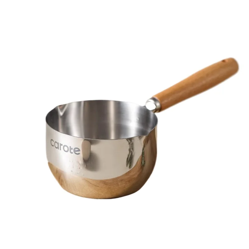 304 stainless steel household oil-burning spoon for pouring hot oil in a small oil-splashing pan